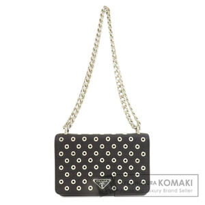 Prada Chain Shoulder Bag Calfskin